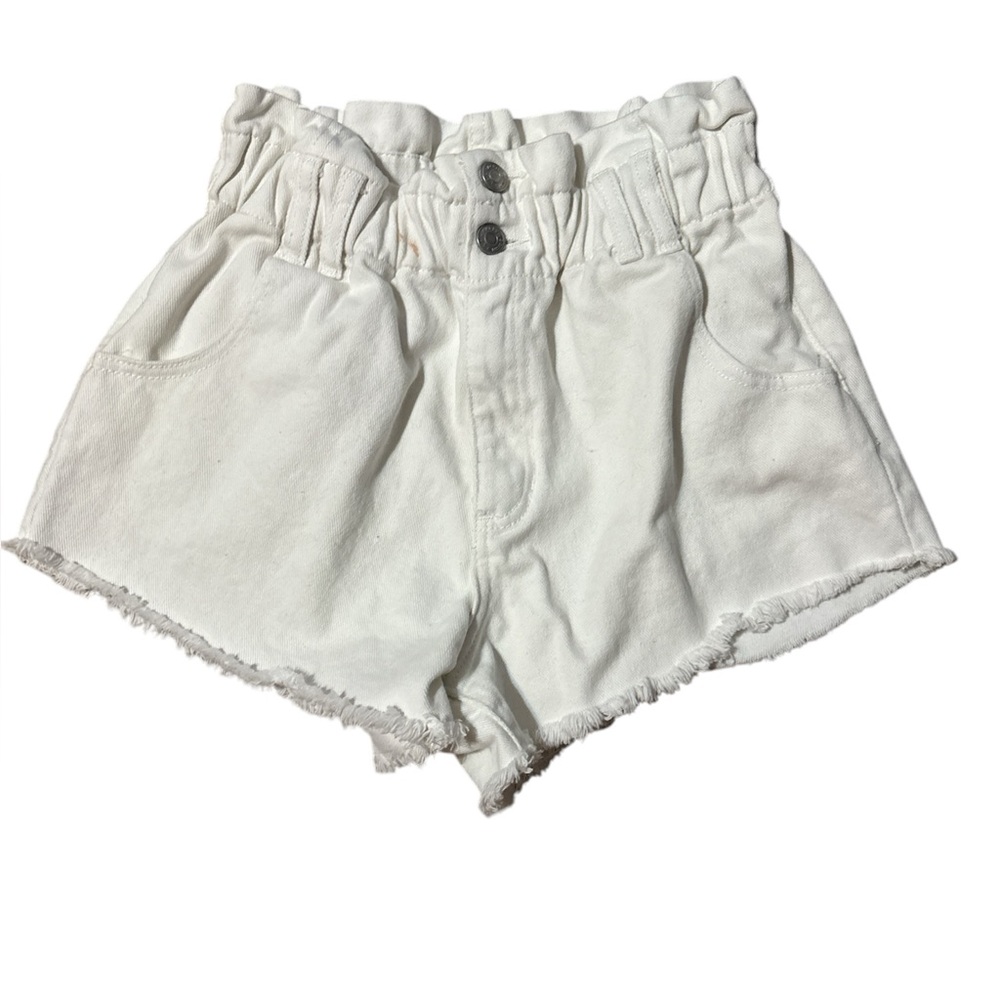 Pacsun White High-Waisted Women's Shorts